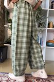Patrick Plaid Brushed Cotton Demi Bloom Pant Meadow